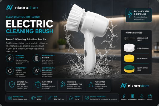 4-in-1 Cordless Electric Cleaning Brush