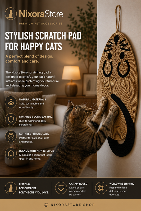 🐾 Stylowa mata do drapania dla kotów – Stylish Cat Scratching Mat