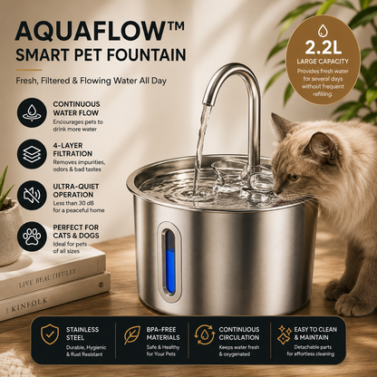 AquaFlow™ Smart Pet Fountain