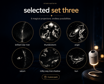 Galaxy Star Projector – Projektor Gwiazd LED 12w1